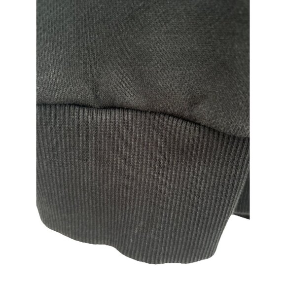 Under Armour Rival Fleece Crew Sweatshirt Men's Sz Large Black Pullover Neck - Picture 4 of 6